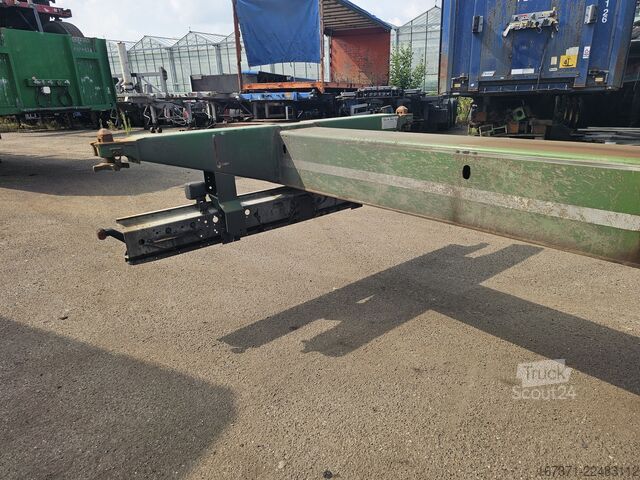Transport av containrar D-TEC VCC-01 FLEXITRAILER/ALL CONNECTIONS/ APK/TUV 23...