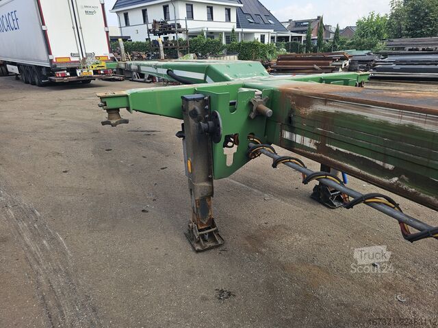 Transport av containrar D-TEC VCC-01 FLEXITRAILER/ALL CONNECTIONS/ APK/TUV 23...