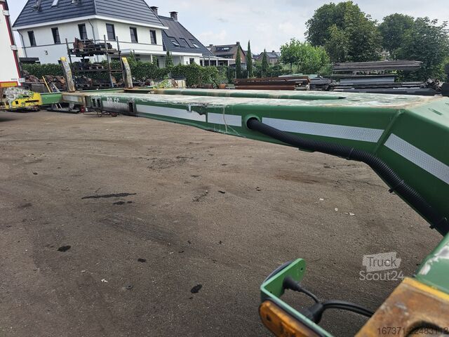 Transport av containrar D-TEC VCC-01 FLEXITRAILER/ALL CONNECTIONS/ APK/TUV 23...