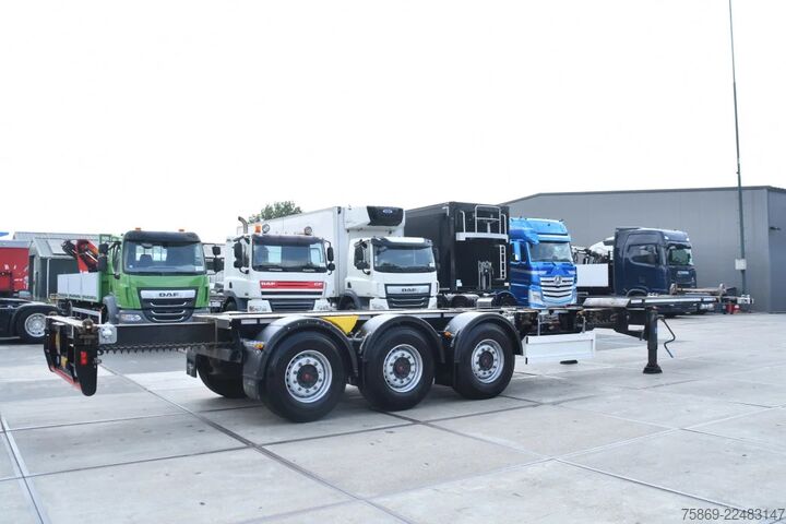 Transport de conteneurs Renders F08FJ3HWSA EURO 800 - 2 x EXTENDABLE - SAF AXLE...