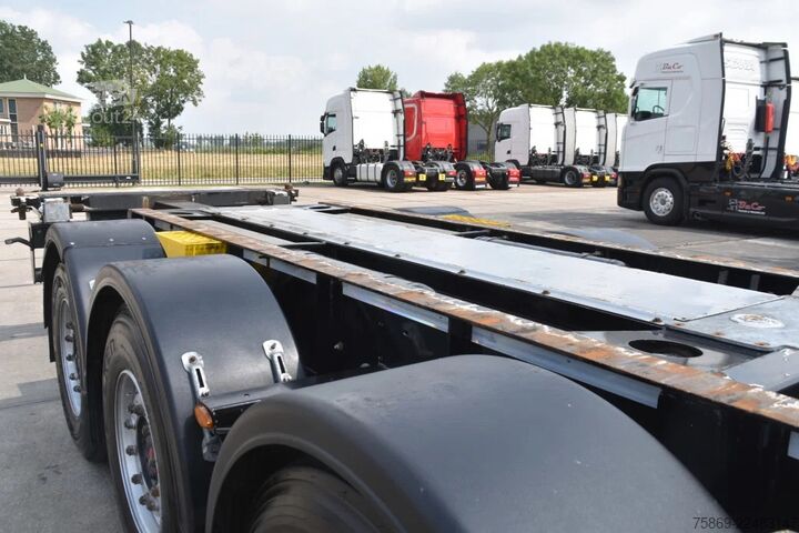 Transport de conteneurs Renders F08FJ3HWSA EURO 800 - 2 x EXTENDABLE - SAF AXLE...