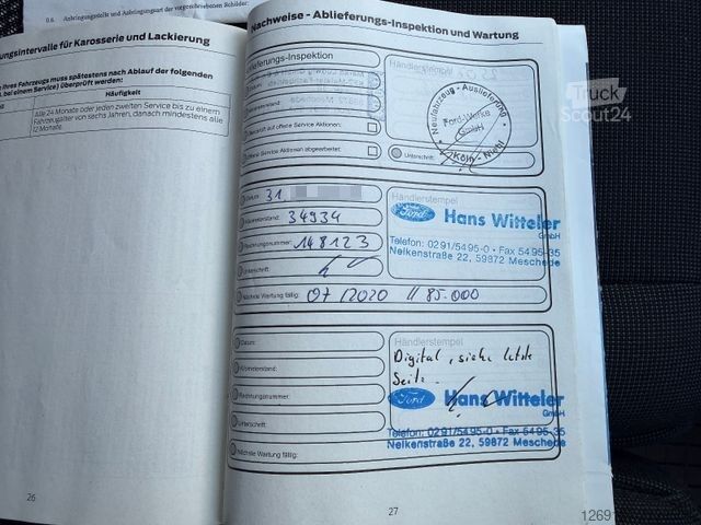 Fourgon tôlé FORD Transit Custom Kasten 290 L2 Klimaanlage LANG