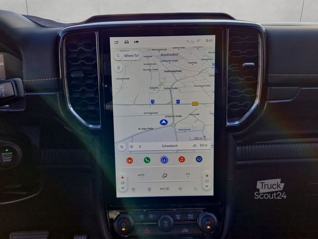 Fourgon pick-up FORD Ranger Doppelkabine Wildtrak 2,3 l EcoBoost PHEV