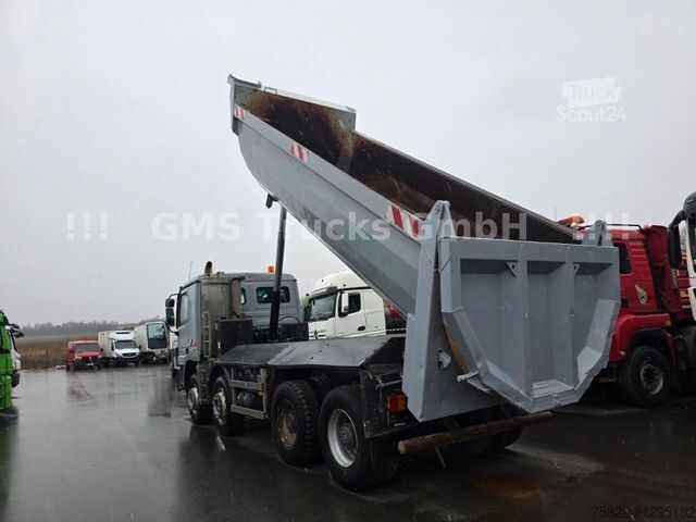 Camion benne MERCEDES-BENZ Actros 3244 4144 / 8X4 / 18 Kubik Mulde German