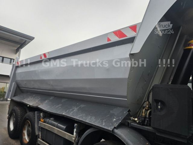 Camion benne MERCEDES-BENZ Actros 3244 4144 / 8X4 / 18 Kubik Mulde German