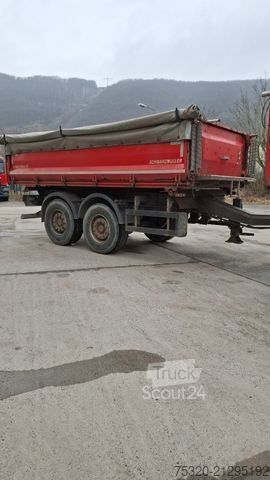 Trójstronna przyczepa wywrotka SCHWARZMÜLLER M 10 VT, N3 Tandem Kippe