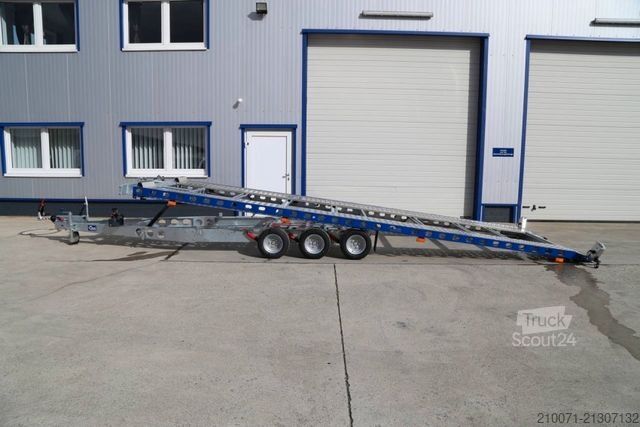 Rimorchio trasporta auto BLYSS Autotransporter 655x205cm 3500kg zGG