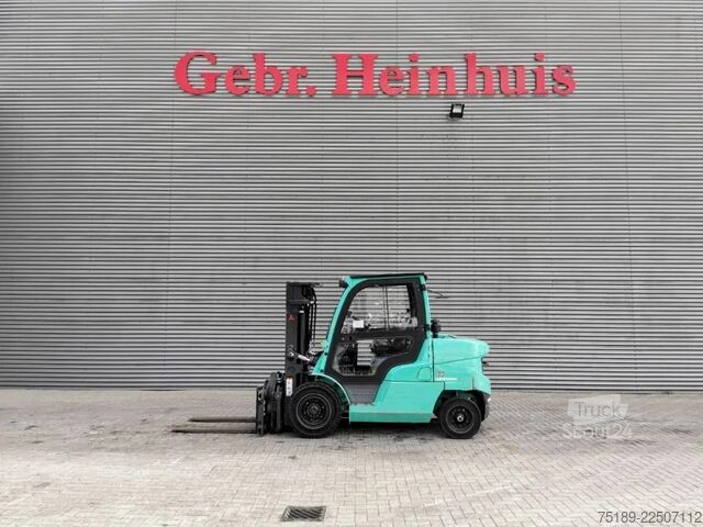 šakinis krautuvas Mitsubishi FD 45 NT  Triplex  Diesel  1500 Hours!