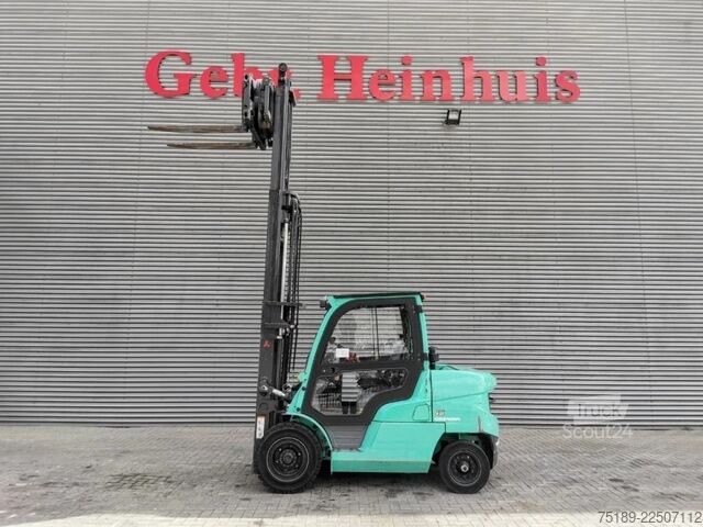 šakinis krautuvas Mitsubishi FD 45 NT  Triplex  Diesel  1500 Hours!