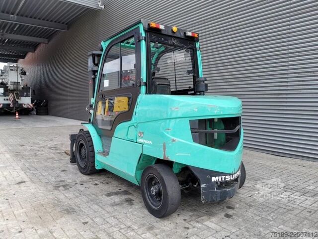 šakinis krautuvas Mitsubishi FD 45 NT  Triplex  Diesel  1500 Hours!