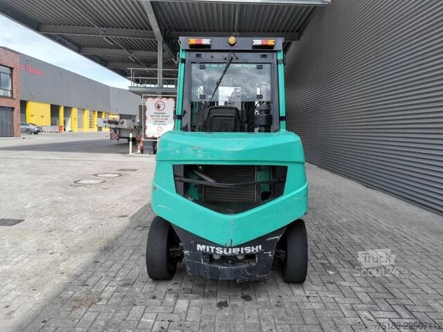 šakinis krautuvas Mitsubishi FD 45 NT  Triplex  Diesel  1500 Hours!