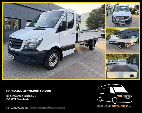 Pick-up bestelwagen MERCEDES-BENZ Sprinter 316CDI Pritsche XXL L3 RWD A/C AHK 3,5T