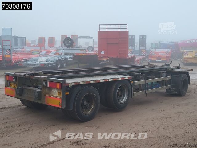 Μεταφορά εμπορευματοκιβωτίων Burg BPA 10-18 ACXXX 3 axles Lifting Axle 20ft