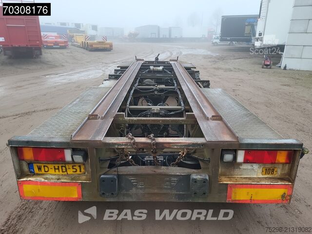 Μεταφορά εμπορευματοκιβωτίων Burg BPA 10-18 ACXXX 3 axles Lifting Axle 20ft