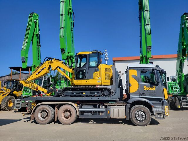 Contentor de rolo de 6m / reboque de plataforma baixa Hitta 6m Abrollplattform HAP60SP