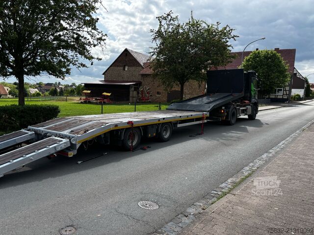 Contentor de rolo de 6m / reboque de plataforma baixa Hitta 6m Abrollplattform HAP60SP