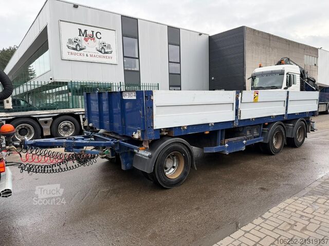 Plataforma de carga Volvo FM 460 EEV - 6x2 BAUSTOFF KRAN PK 18502 SH B (3...