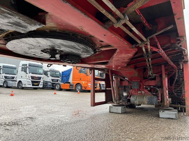 Flatbed Nooteboom OVB-90-05 / 5 axle 12 Ton Hydraulic / BPW Drum ...