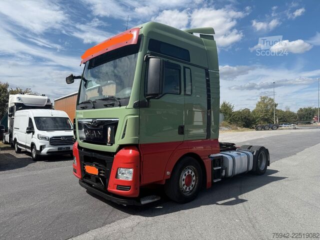 Cabeza tractora de gran volumen MAN TGX 18.460 XXL LLS-U 2 TANKS STANDKLIMA