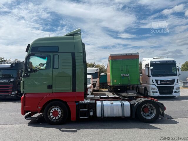 Cabeza tractora de gran volumen MAN TGX 18.460 XXL LLS-U 2 TANKS STANDKLIMA