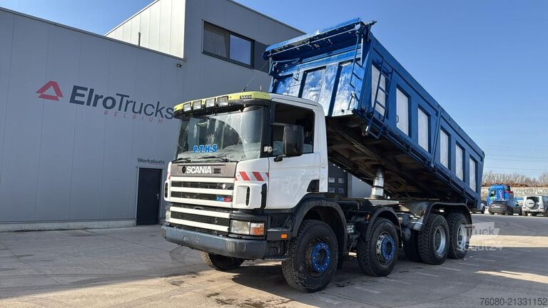 3-Seiten-Kipper Scania 124 - 400 (MANUAL PUMP / BIG HUB / GRAND PONT /...