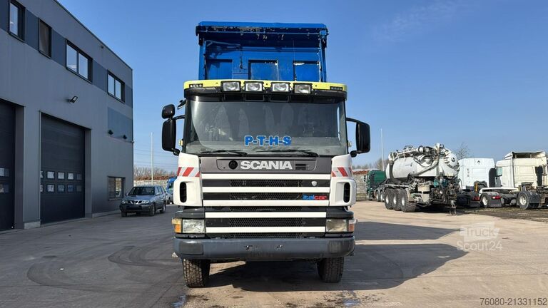 3-Seiten-Kipper Scania 124 - 400 (MANUAL PUMP / BIG HUB / GRAND PONT /...