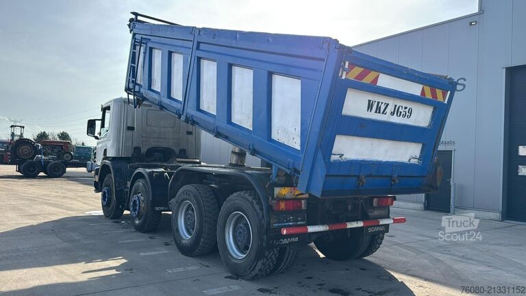 3-Seiten-Kipper Scania 124 - 400 (MANUAL PUMP / BIG HUB / GRAND PONT /...