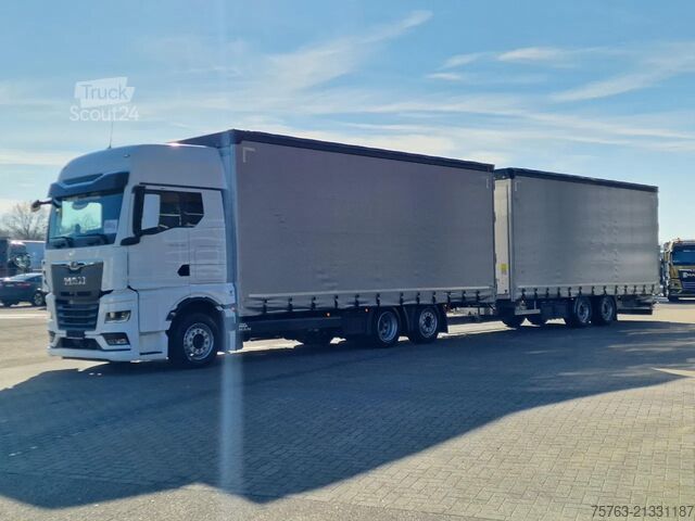 Bâche coulissante MAN TGX 26.480 6x2 - Tautliner - H&W trailer - NEW ...