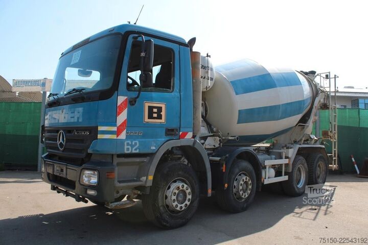 Betonomieszarka MERCEDES-BENZ 3236 8x4 BB - STETTER 9 m³ - Nr.: 309