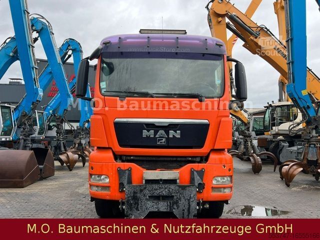 Autocamion basculant tridirecțional MAN TGS 26.440 / 6x6 /3-Seitenkipper / Plane / AC /