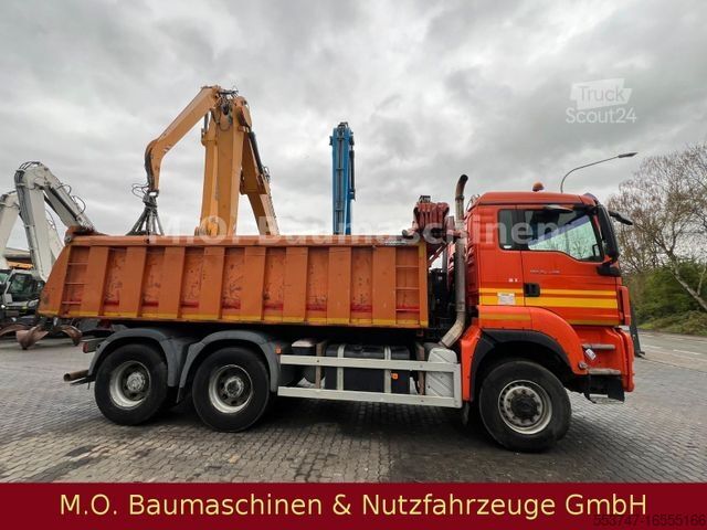 Autocamion basculant tridirecțional MAN TGS 26.440 / 6x6 /3-Seitenkipper / Plane / AC /