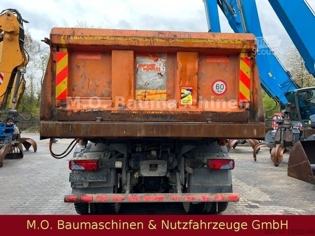 Autocamion basculant tridirecțional MAN TGS 26.440 / 6x6 /3-Seitenkipper / Plane / AC /