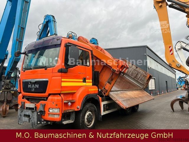 Autocamion basculant tridirecțional MAN TGS 26.440 / 6x6 /3-Seitenkipper / Plane / AC /