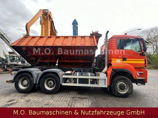Autocamion basculant tridirecțional MAN TGS 26.440 / 6x6 /3-Seitenkipper / Plane / AC /