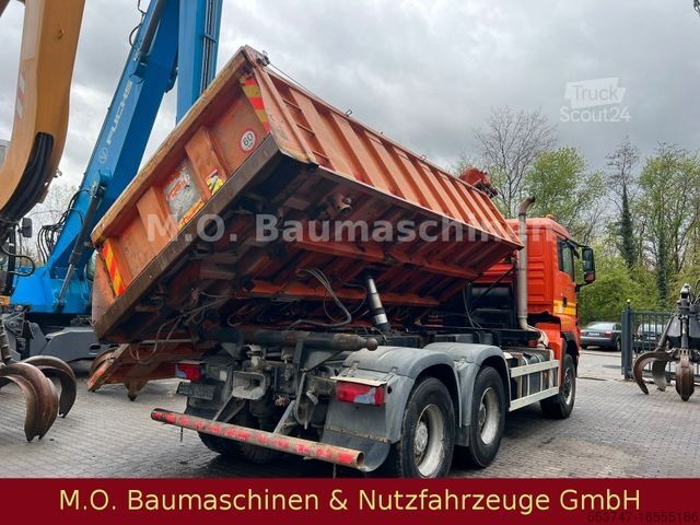 Autocamion basculant tridirecțional MAN TGS 26.440 / 6x6 /3-Seitenkipper / Plane / AC /