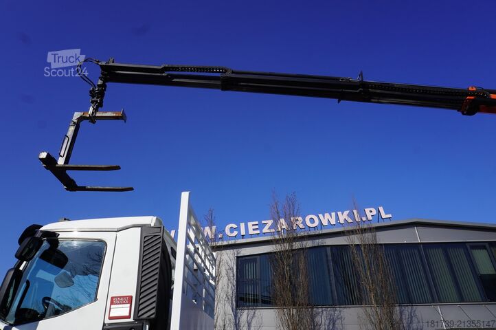 Platós daruval Renault C380 / 6x4 / HDS Palfinger PK 18002-EH 6