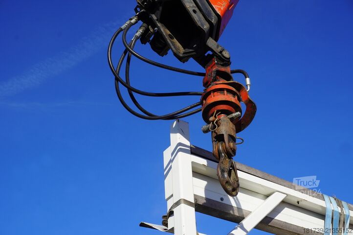 Billenő daruval Renault C380 E6 6×4 / HDS Fassi F135 2700 MTH /