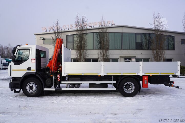 Platós Renault C280 DTI 8/ FASSI crane F135A.22/ 8units