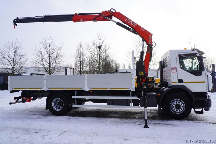 Platós Renault C280 DTI 8/ FASSI crane F135A.22/ 8units