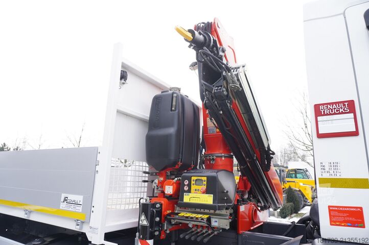 Platós daruval Renault RENAULT C280 DTI 8 / FASSI crane 8 m