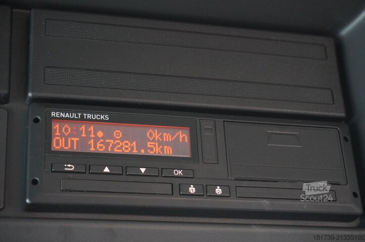 Platós daruval Renault RENAULT C280 DTI 8 / FASSI crane 8 m