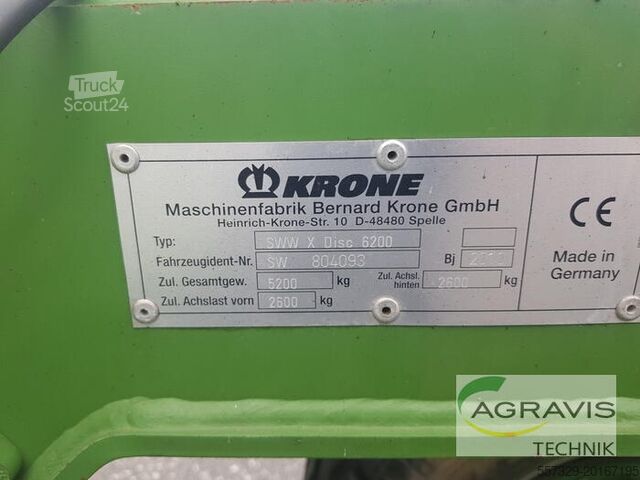 Combine harvester Krone XDISC 620