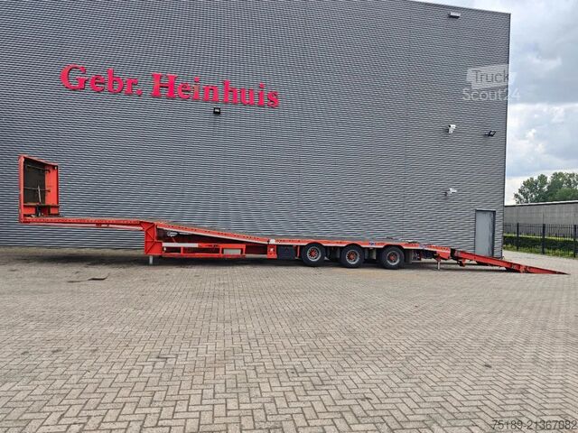 Semi-Tieflader Meusburger MTS-3 Bridge Ramps Winch!
