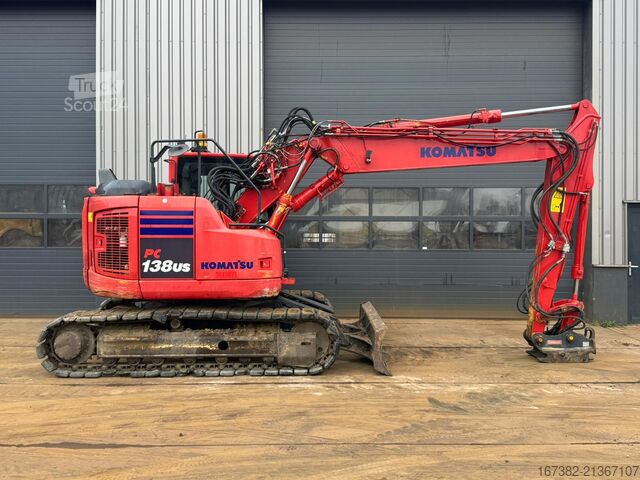 гусеничний екскаватор Komatsu PC138US - Tripple boom + blade