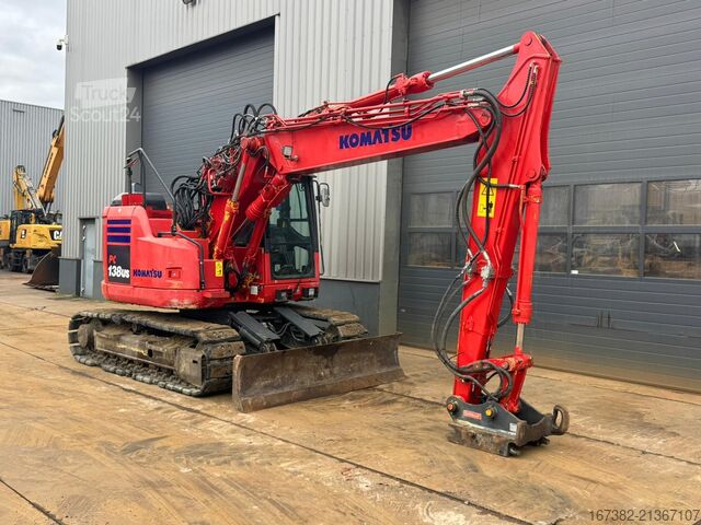 гусеничний екскаватор Komatsu PC138US - Tripple boom + blade