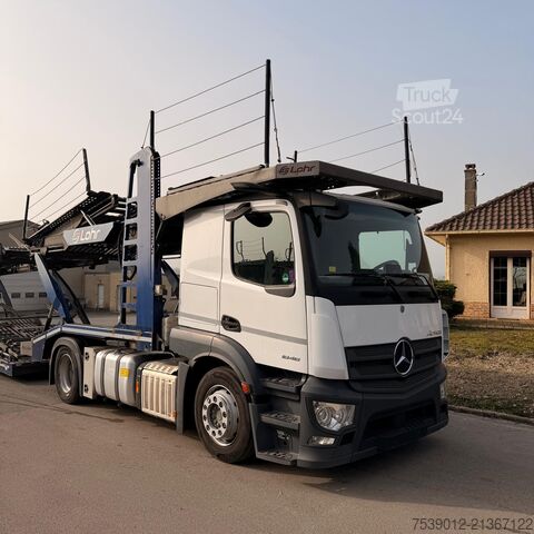 Automašīnu pārvadātājs Mercedes Actros 1846 + EuroLohr 2.53 WXS '17