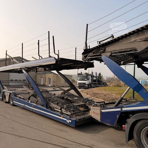 Automašīnu pārvadātājs Mercedes Actros 1846 + EuroLohr 2.53 WXS '17