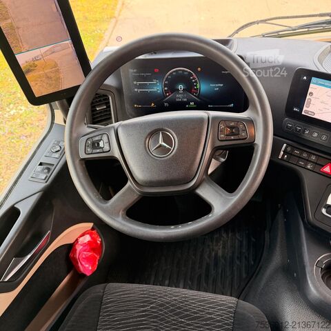 Camion porte-voitures Mercedes Actros 1846 + EuroLohr 2.53 WXS '17