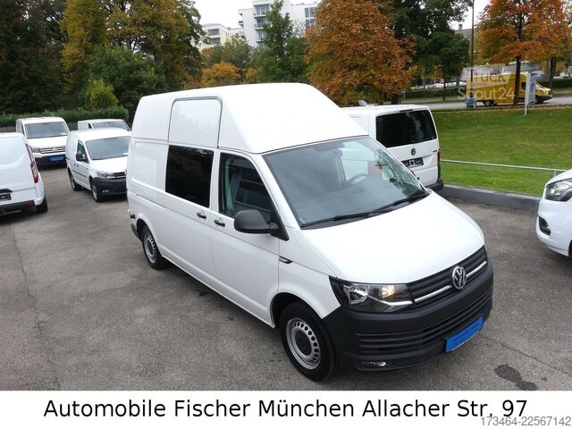 Furgão de teto alto VW T6 Transporter Kasten*Sortimo*SHZ*