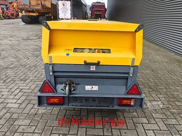 Soğutucu gaz kompresörü Atlas Copco XAS 97